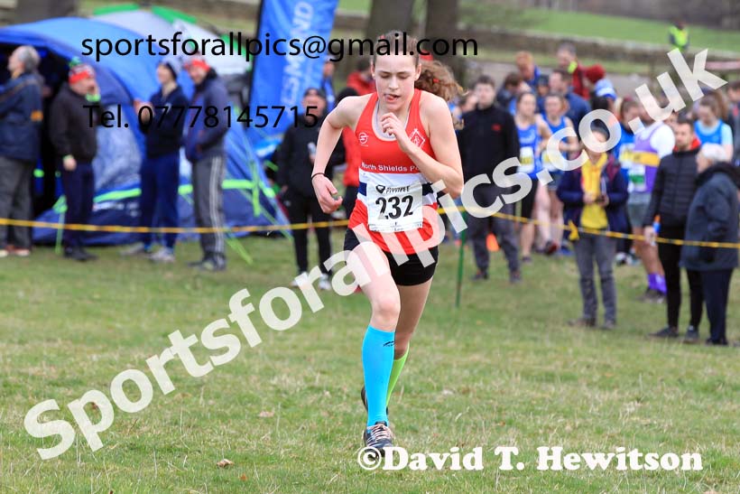 Girls Under-15s 2023 NEHL, Alnwick, Northumberland. Photo: David T. Hewitson/Sports for All Pics